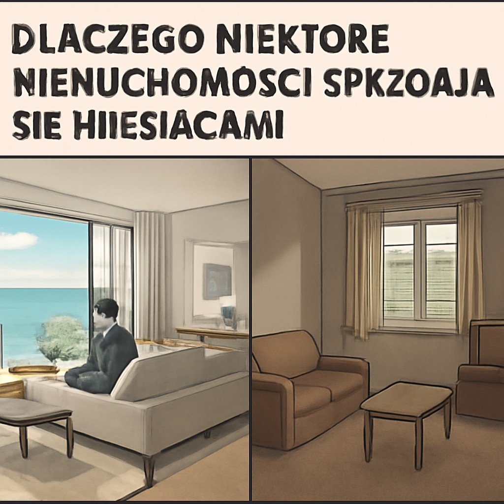 Dlaczego niektóre nieruchomości sprzedają się miesiącami